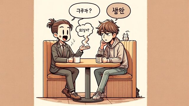 「ふーん」と言いたいときの韓国語フレーズ：日常会話に役立つ表現集