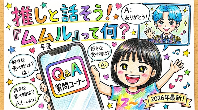 推しと話せる！韓国語「ムムル（무물）」の意味とは？インスタ質問箱の使い方と返し方【2026最新】